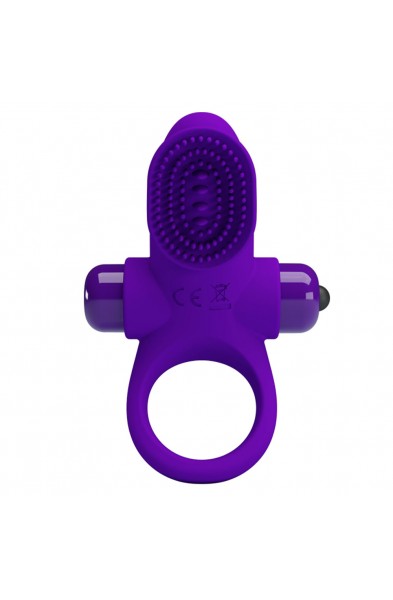 Pretty Love Vibrating Cock Ring II - Purple