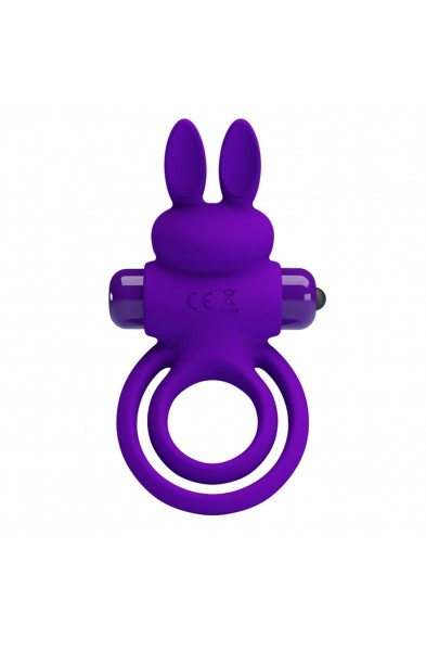 Pretty Love Vibrant Penis Ring III - Purple