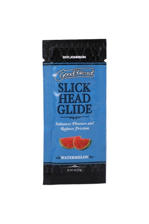Goodhead - Slick Head Glide - Watermelon - 0.24 Oz