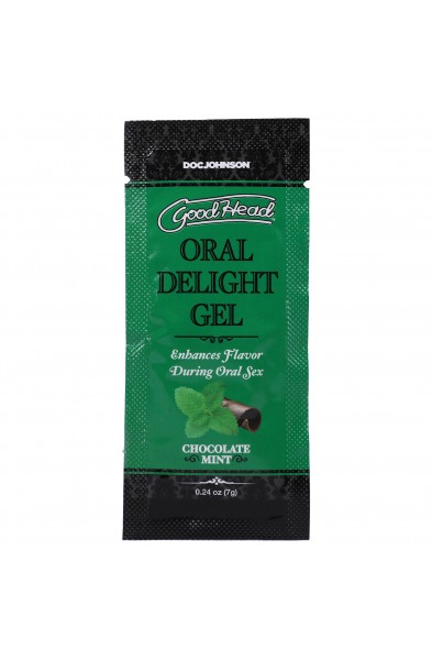 Goodhead - Oral Delight Gel - Chocolate Mint -  0.24 Oz