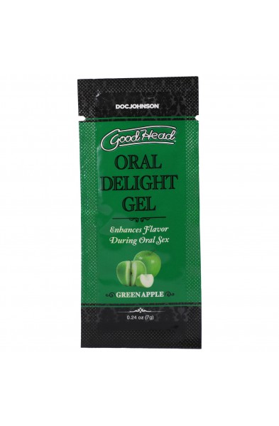 Goodhead - Oral Delight Gel - Green Apple - 0.24  Oz