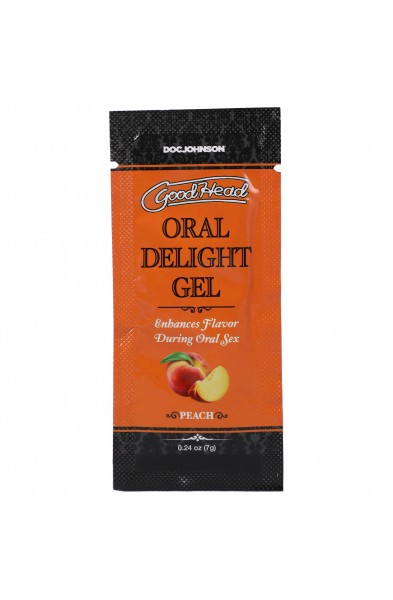 Goodhead - Oral Delight Gel - Peach - 0.24 Oz