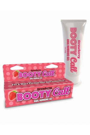 Booty Call - Anal Numbing Gel 1.5 Oz - Strawberry