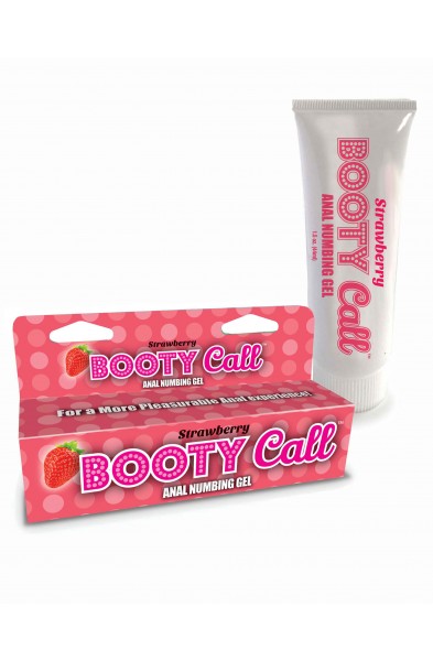 Booty Call - Anal Numbing Gel 1.5 Oz - Strawberry