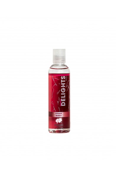 Warming Delights - Strawberry - Flavored Lube 4 Oz