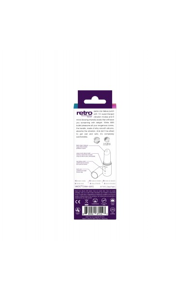 Retro Rechargeable Bullet - Purple