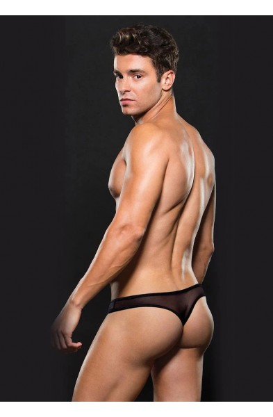 Envy Mesh Thong - Medium/large - Black