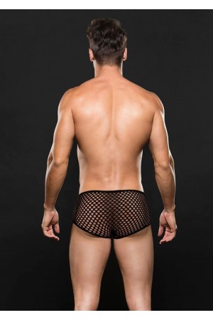 Modern Fishnet Trunk - Large/xlarge - Black