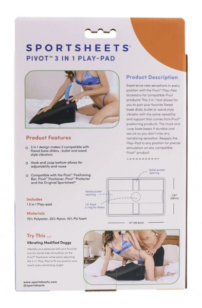 Pivot 3 in 1 Play Pad - Black