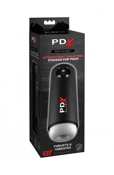 Pdx Elite Moto Milker - Black