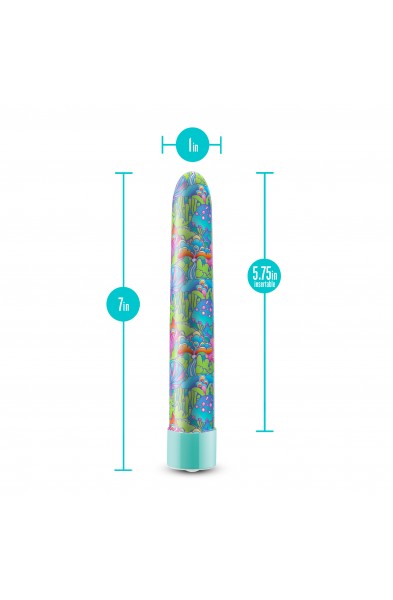 Limited Addiction - Utopia - 7 Inch Rechargeable  Vibe - Aqua