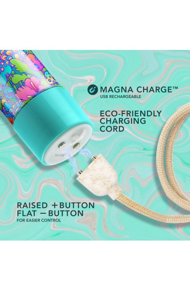 Limited Addiction - Utopia - 7 Inch Rechargeable  Vibe - Aqua