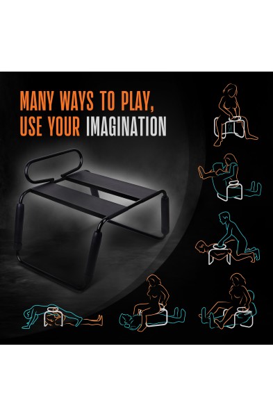 Temptasia - Surrender Sex Chair - Black