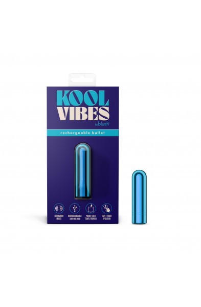Kool Vibes - Rechargeable Mini Bullet - Blueberry