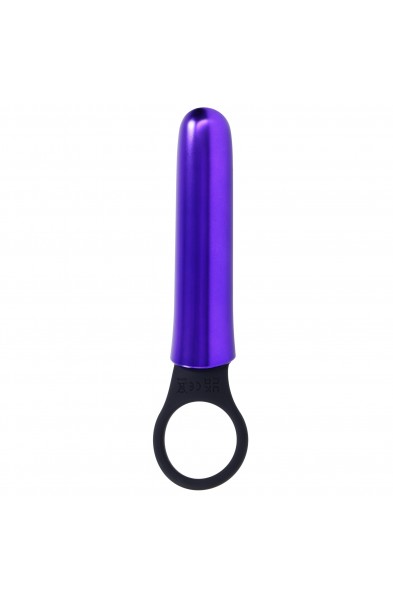 Merci - Power Play With Silicone Grip Ring -  Violet