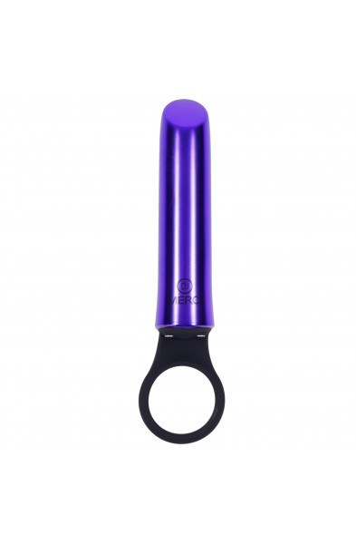 Merci - Power Play With Silicone Grip Ring -  Violet