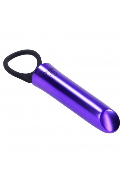 Merci - Power Play With Silicone Grip Ring -  Violet