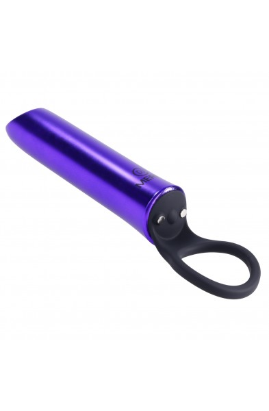 Merci - Power Play With Silicone Grip Ring -  Violet