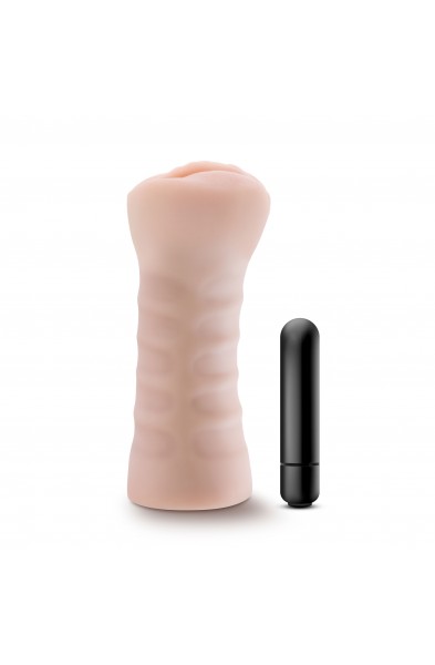 Enlust - Destini - Vibrating Stroker - Beige