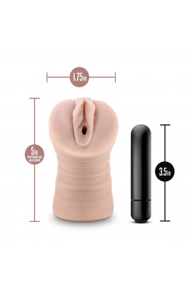 Enlust - Ayumi - Vibrating Stroker - Beige