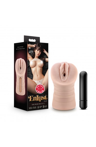 Enlust - Ayumi - Vibrating Stroker - Beige