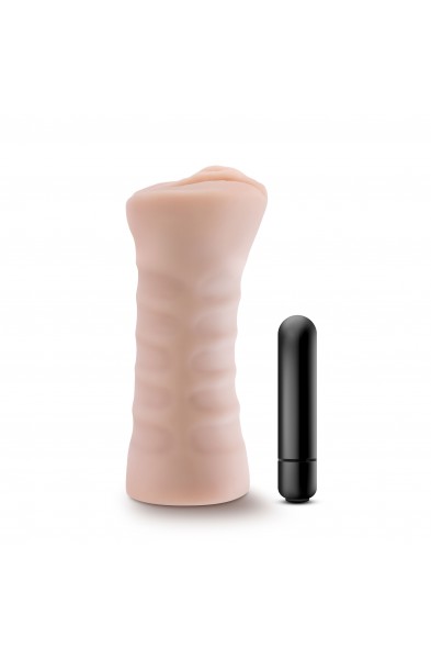 Enlust - Ayumi - Vibrating Stroker - Beige