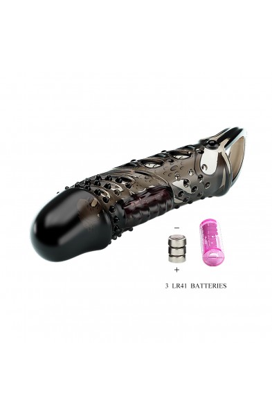 Pretty Love Penis Sleeve Cecelia - Black