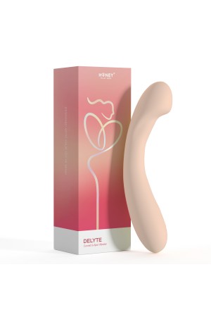 Delyte - Curved G-Spot Vibrator - Flesh