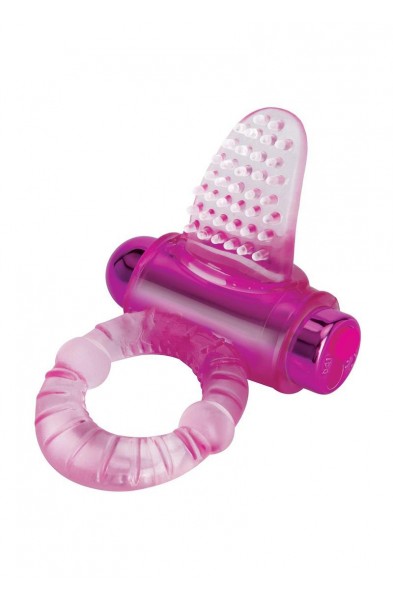 Bodywand Rechargeable Lick It Pleasure Ring - Pink