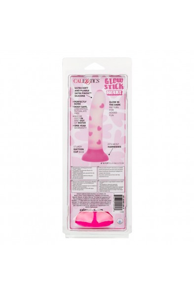 Glow Stick Heart - Pink