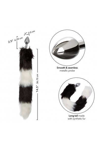 Running Wild Tail - Black/white
