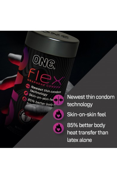 One Flex 10 Count Condoms