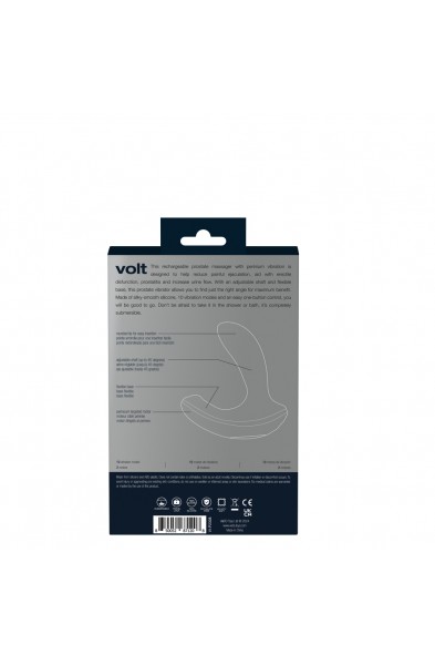 Volt Rechargeable Prostate Vibe - Black
