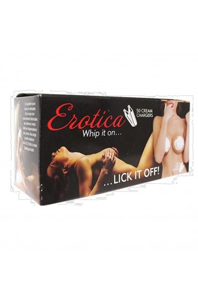 Erotica Whip Cream Chargers 50 Ct