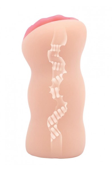 Stroke Off Super Tight Vibe Stroker - Light