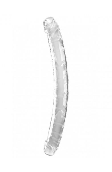 18 Inch Double Dildo - Clear