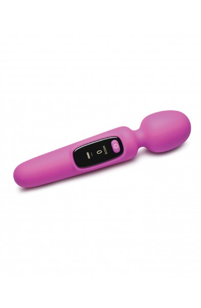 Bang Digital Silicone Wand - Purple