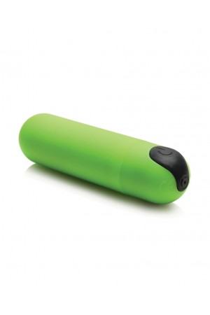 Glow in the Dark Bullet With Remote - Green
