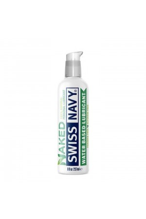 Swiss Navy Naked Water Based Lubricant 8 Oz