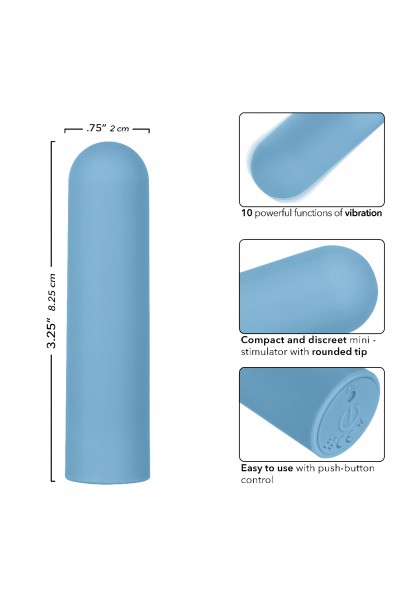Turbo Buzz Rounded Bullet - Blue