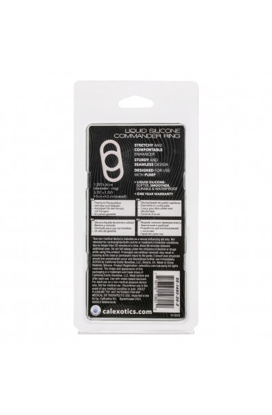 Alpha Liquid Silicone Commander Ring - Natural
