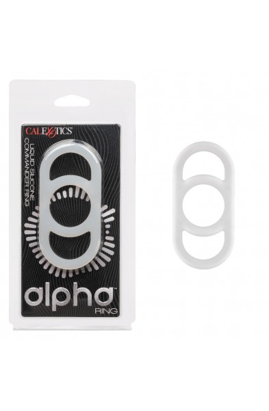 Alpha Liquid Silicone Commander Ring - Natural