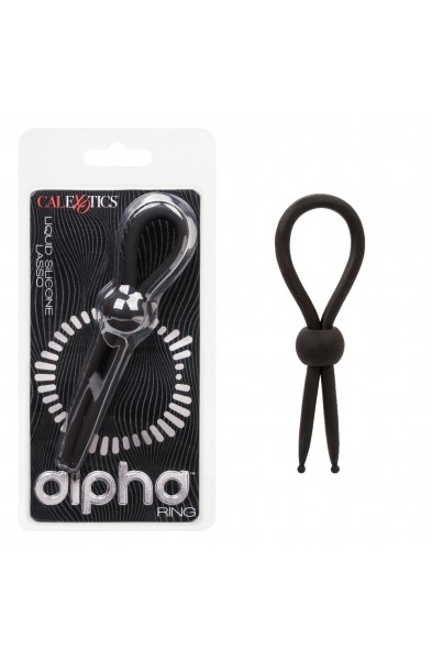 Alpha Liquid Silicone Lasso - Black