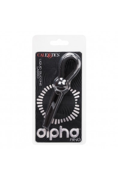Alpha Liquid Silicone Lasso - Black