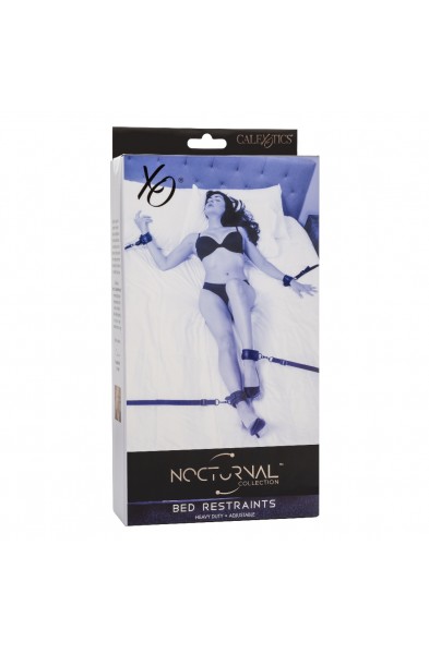 Nocturnal Collection Bed Restraints - Black
