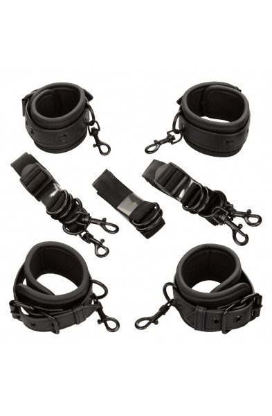 Nocturnal Collection Bed Restraints - Black
