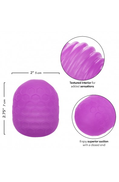 Pop Sock Textured - Purple
