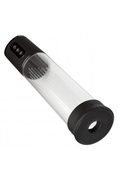 Peak Rechargeable Pump - Black/clear