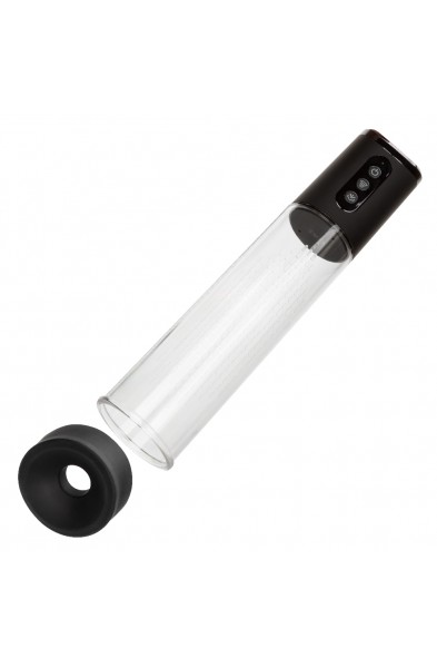 Peak Rechargeable Pump - Black/clear