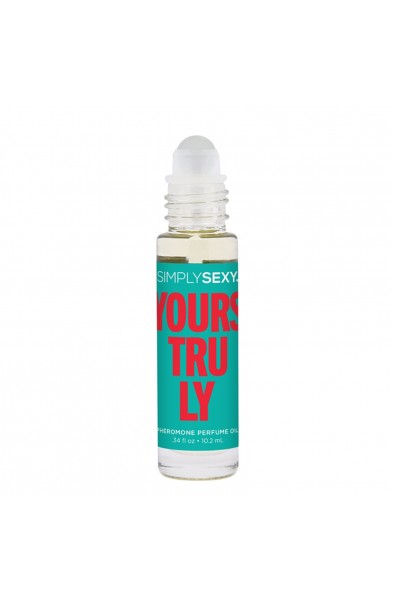 Simply Sexy Pheromone Perfume Oil Yours Truly  Roll on .34 Oz